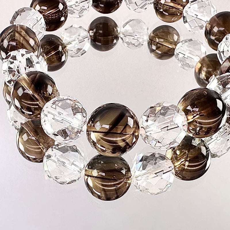 天然石 スモーキークォーツ 水晶 シトリン ファントム入り ポイント