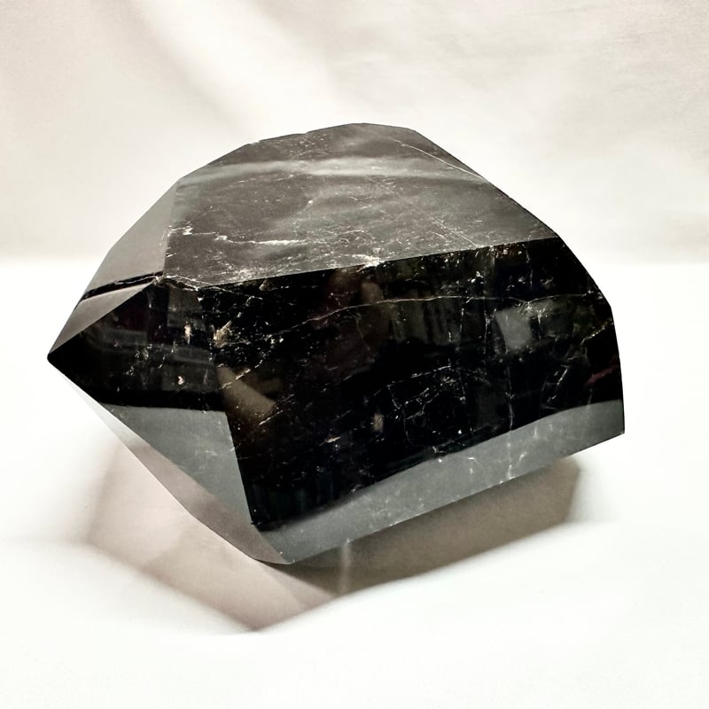 『2年保証』 置き石 モリオン（黒水晶）原石 約5kg うさぎ屋 | 置物