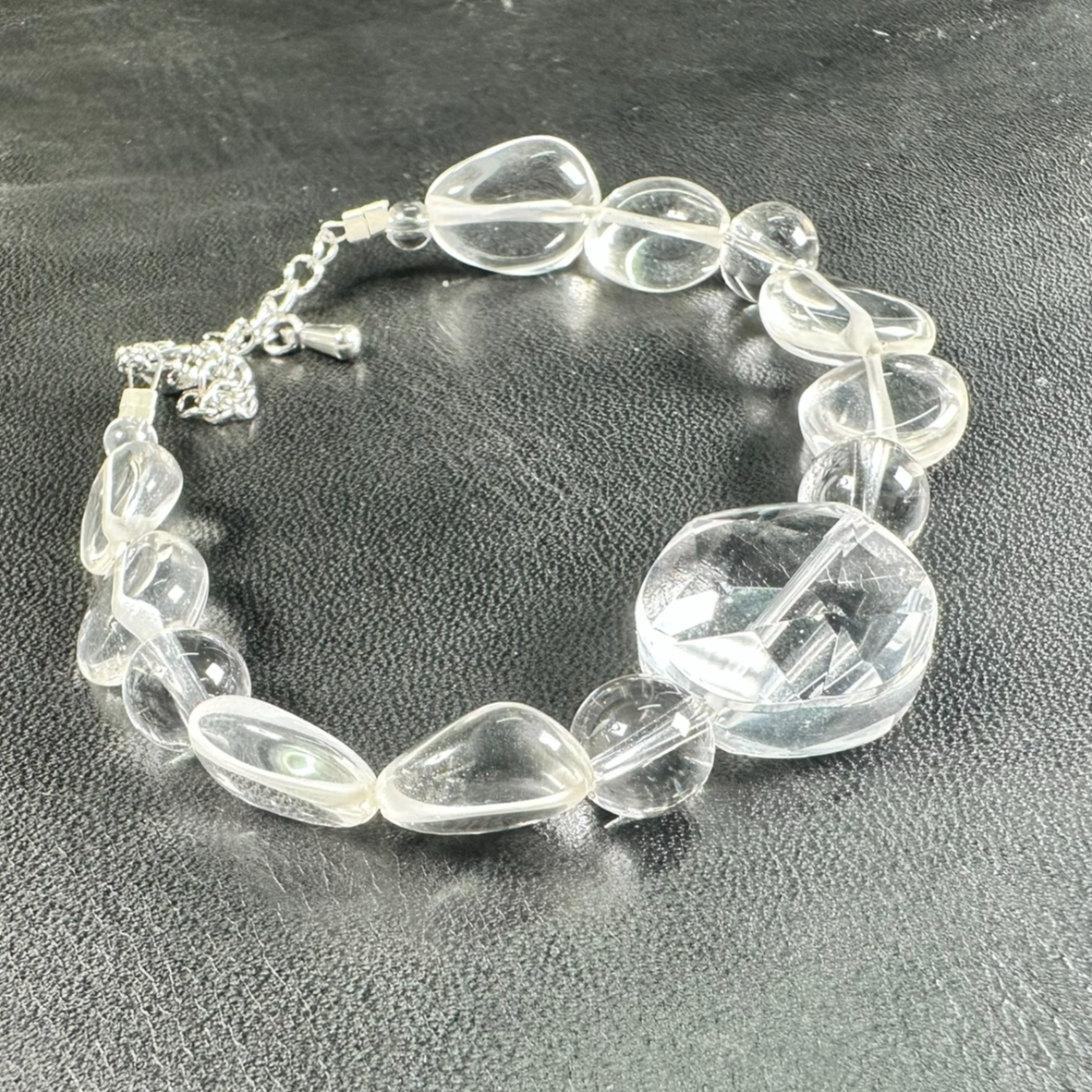 天然水晶 タンブル ブレスレット | うさぎ屋