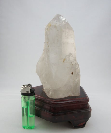 ライトニングクリスタル（雷水晶）　1.4kg　六角柱