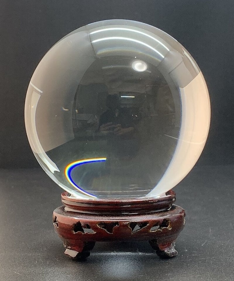 占い師さんと言えば！の 水晶丸玉（人工水晶） | うさぎ屋