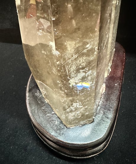 ライトニングクリスタル（雷水晶）ダブルポイント　六角柱