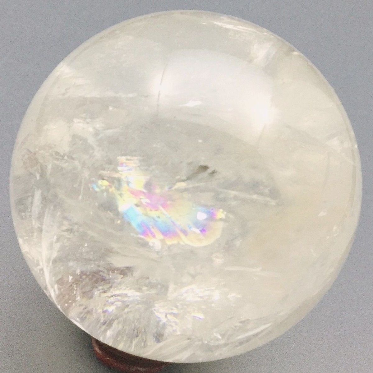 天然水晶(アイリスクォーツ) 丸玉 67㎜ | うさぎ屋 天然水晶(アイリスクォーツ) 丸玉 67㎜ | うさぎ屋