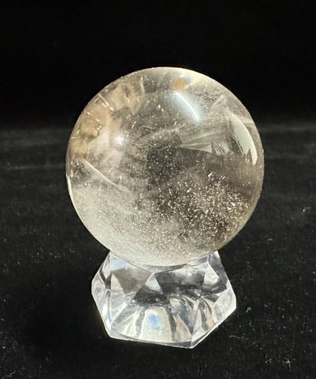 天然水晶　丸玉　39㎜