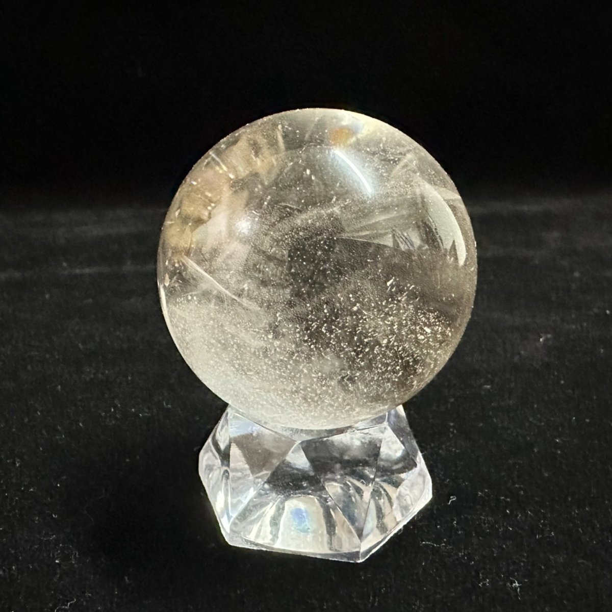 丸玉（天然水晶） theory xyz 天然水晶 無垢 丸玉 最高級 甲府研磨 水晶玉 天然