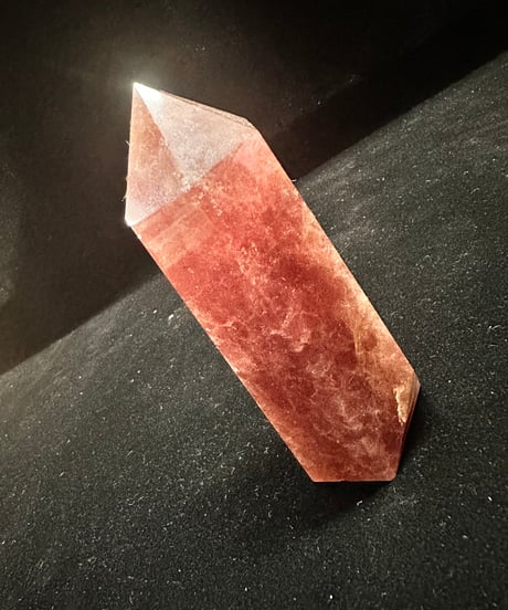 ストロベリークォーツ　ポイント　11.7cm