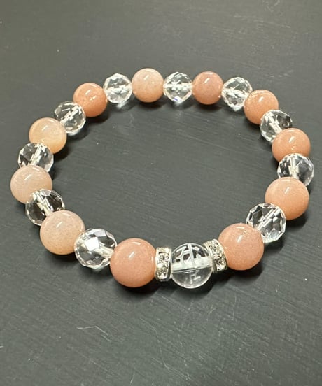 みーにゃん様お取置き12/10 桜瑪瑙うさぎとアメジスト月と星 みー