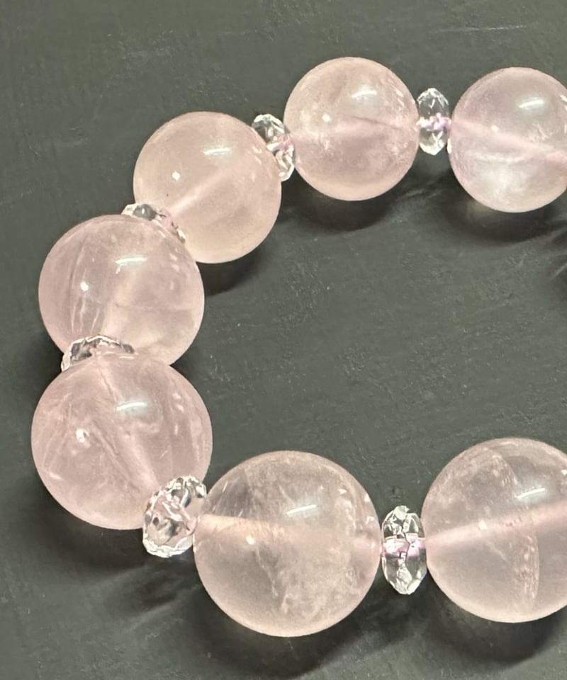 スターローズクォーツブレスレット 超 大玉 スターローズクォーツブレスレット 超 大玉 大玉美品】【超レア