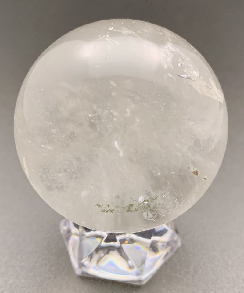 天然水晶 丸玉 47㎜ | うさぎ屋