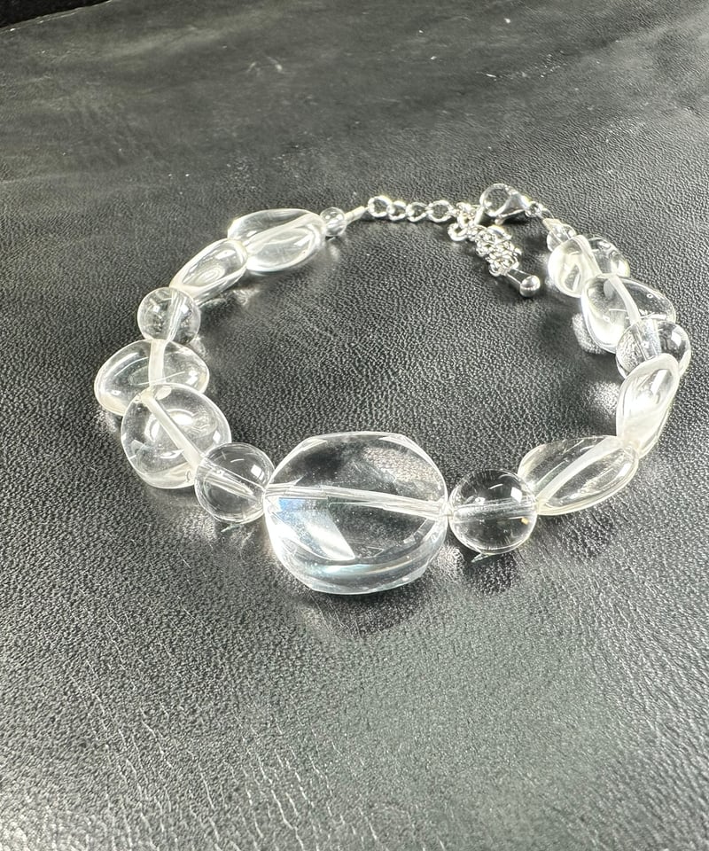 天然水晶 タンブル ブレスレット | うさぎ屋