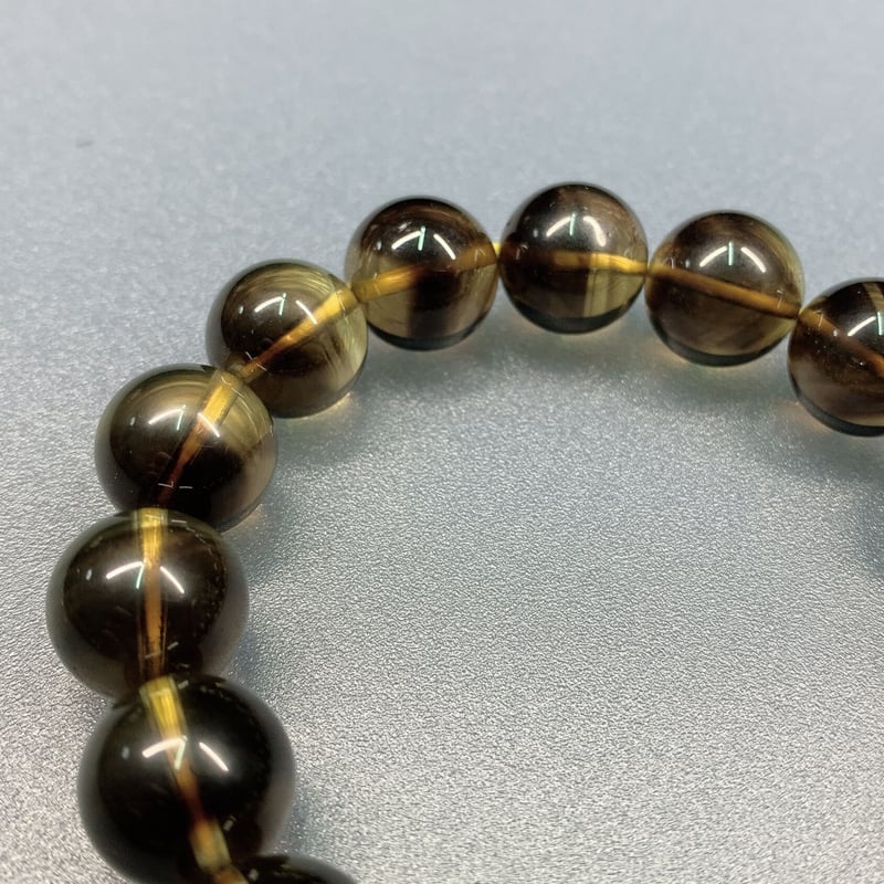 高品質 スモーキーファントムシトリン 12mm | うさぎ屋