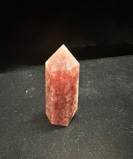ストロベリークォーツ　ポイント　11.7cm