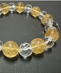 2026年開運ブレスレット 午（うま）年/勢至菩薩（サク）の梵字水晶