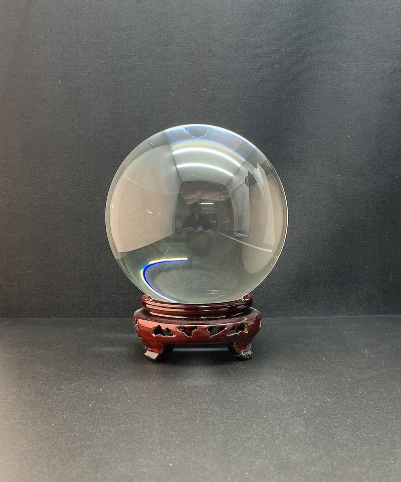 占い師さんと言えば！の 水晶丸玉（人工水晶） | うさぎ屋