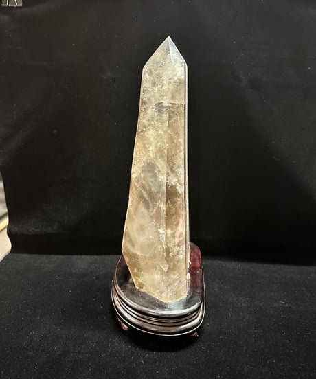 ライトニングクリスタル（雷水晶）ダブルポイント　六角柱