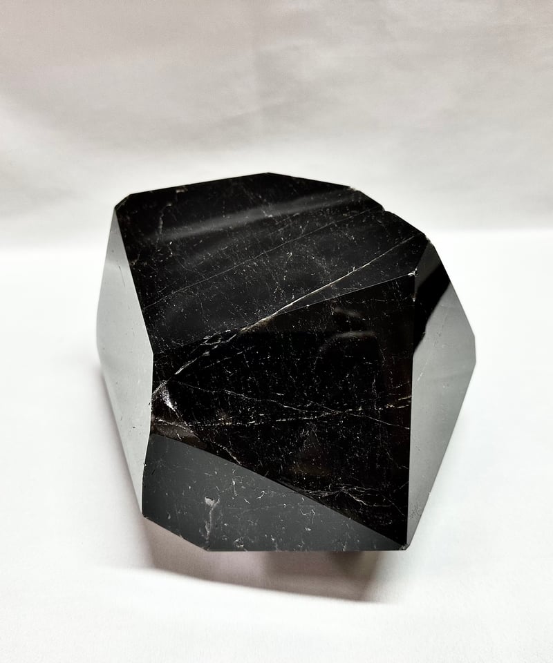 モリオン（黒水晶）原石 置き石 約5kg | うさぎ屋