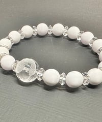 ギベオン天珠パーツ 金運UP！ 最強九眼天珠と宇宙からのギベオン隕石とゴールドルチルの