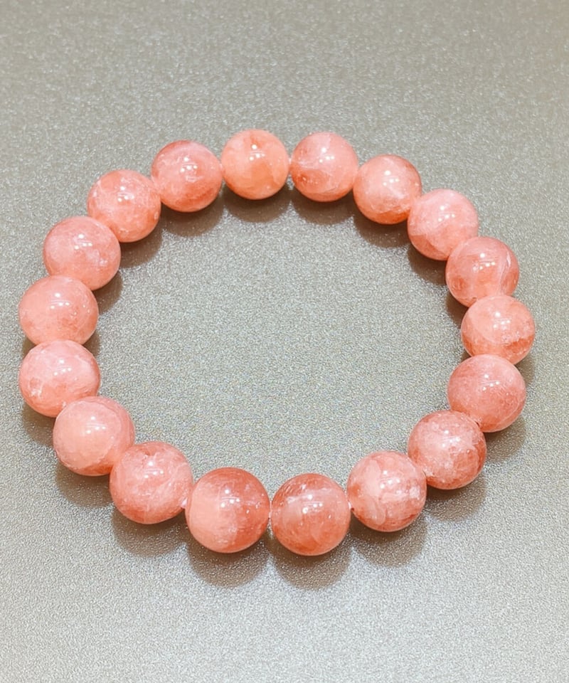 高品質 インカローズ 10㎜のブレスレット | うさぎ屋