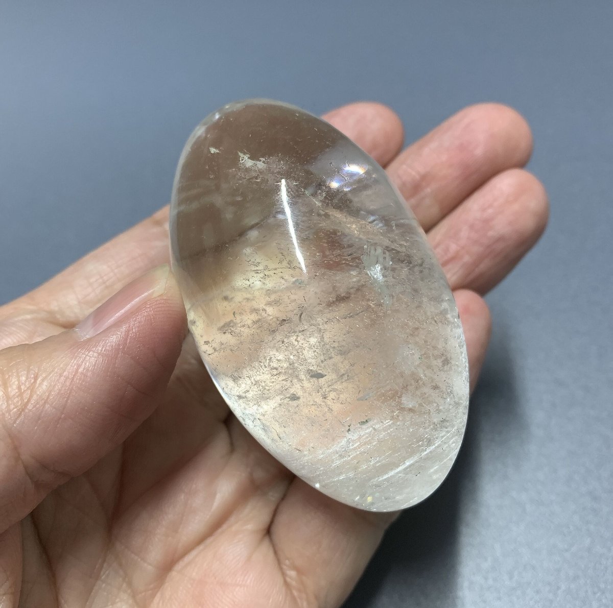 ヒマラヤ水晶 シバリンガム (ガネーシュ産) ⑧ | うさぎ屋 ヒマラヤ水晶 シバリンガム (ガネーシュ産) ⑧ | うさぎ屋