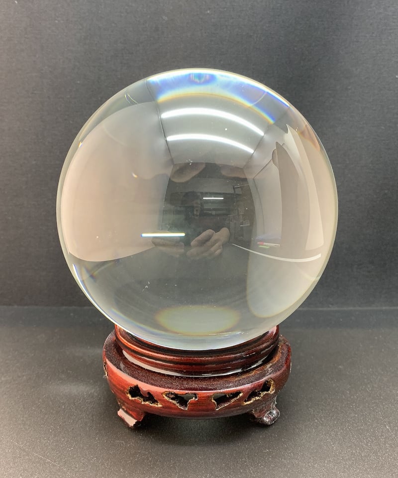 占い師さんと言えば！の 水晶丸玉（人工水晶） | うさぎ屋