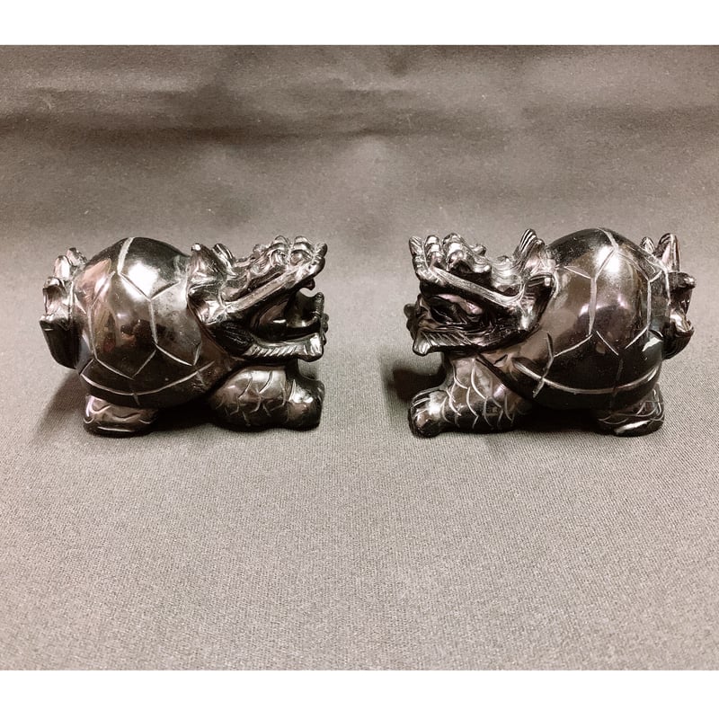 龍亀 ロングイ レッドオブシディアン