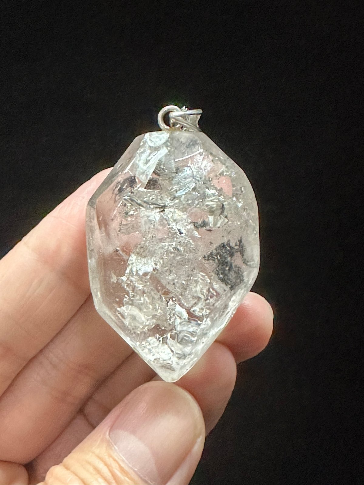 ヒマラヤエレスチャル 水入り水晶 ペンダント | うさぎ屋