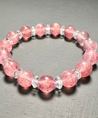 2026年開運ブレスレット 午（うま）年/勢至菩薩（サク）の梵字水晶