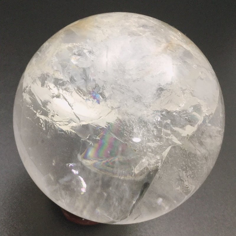 天然水晶(アイリスクォーツ) 丸玉 67㎜ | うさぎ屋 天然水晶(アイリスクォーツ) 丸玉 67㎜ | うさぎ屋
