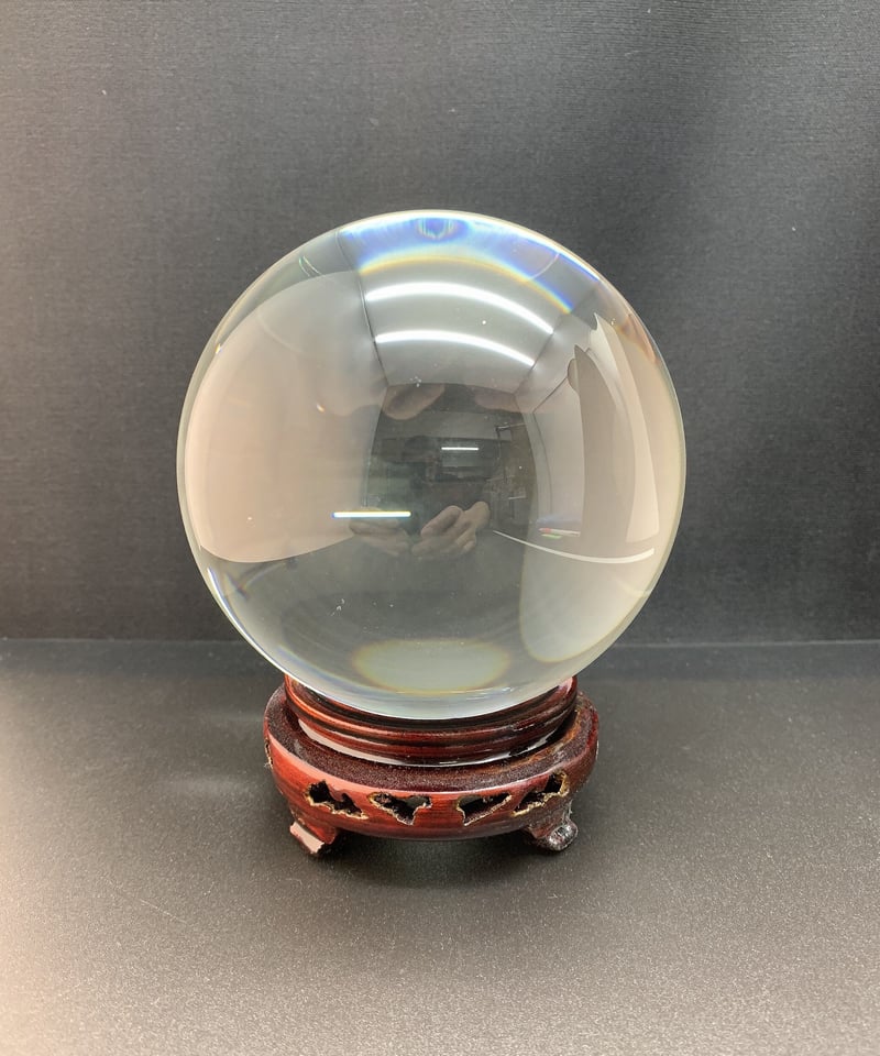 占い師さんと言えば！の 水晶丸玉（人工水晶） | うさぎ屋