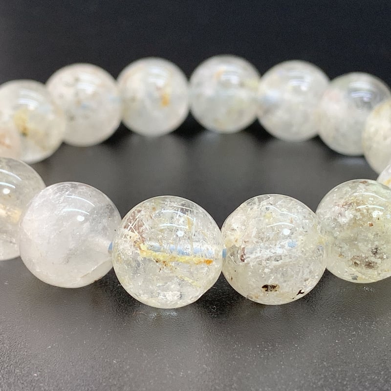 天然石雪霜ブレスレット✿✿✿