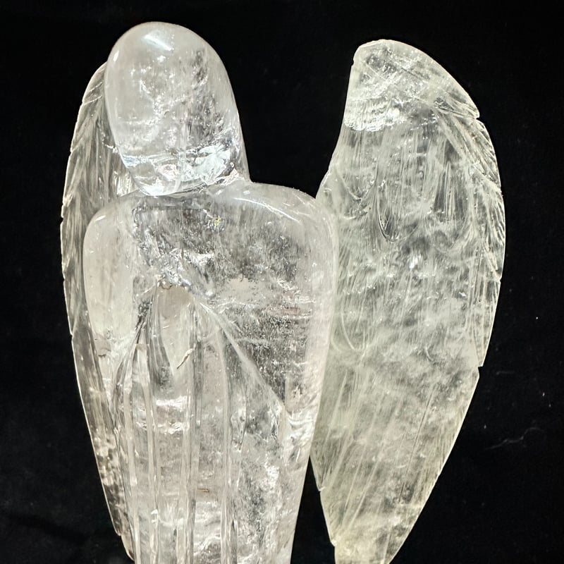 ヒマラヤ水晶の天使 天使+台 高さ28.5cmの大物! | うさぎ屋 ヒマラヤ水晶の天使 天使+台 高さ28.5cmの大物! | うさぎ屋
