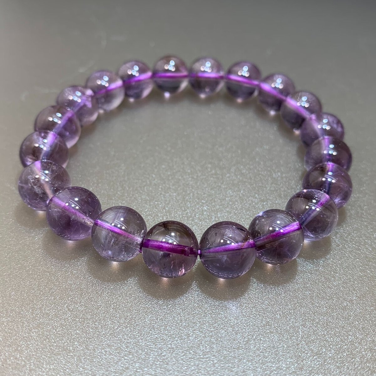 虹あり　ファントム　スモーキーアメジスト　vマーク　キラキラ　ブラジル C】ブラジル産ファントムアメジストのユニコーンワンド Phantom