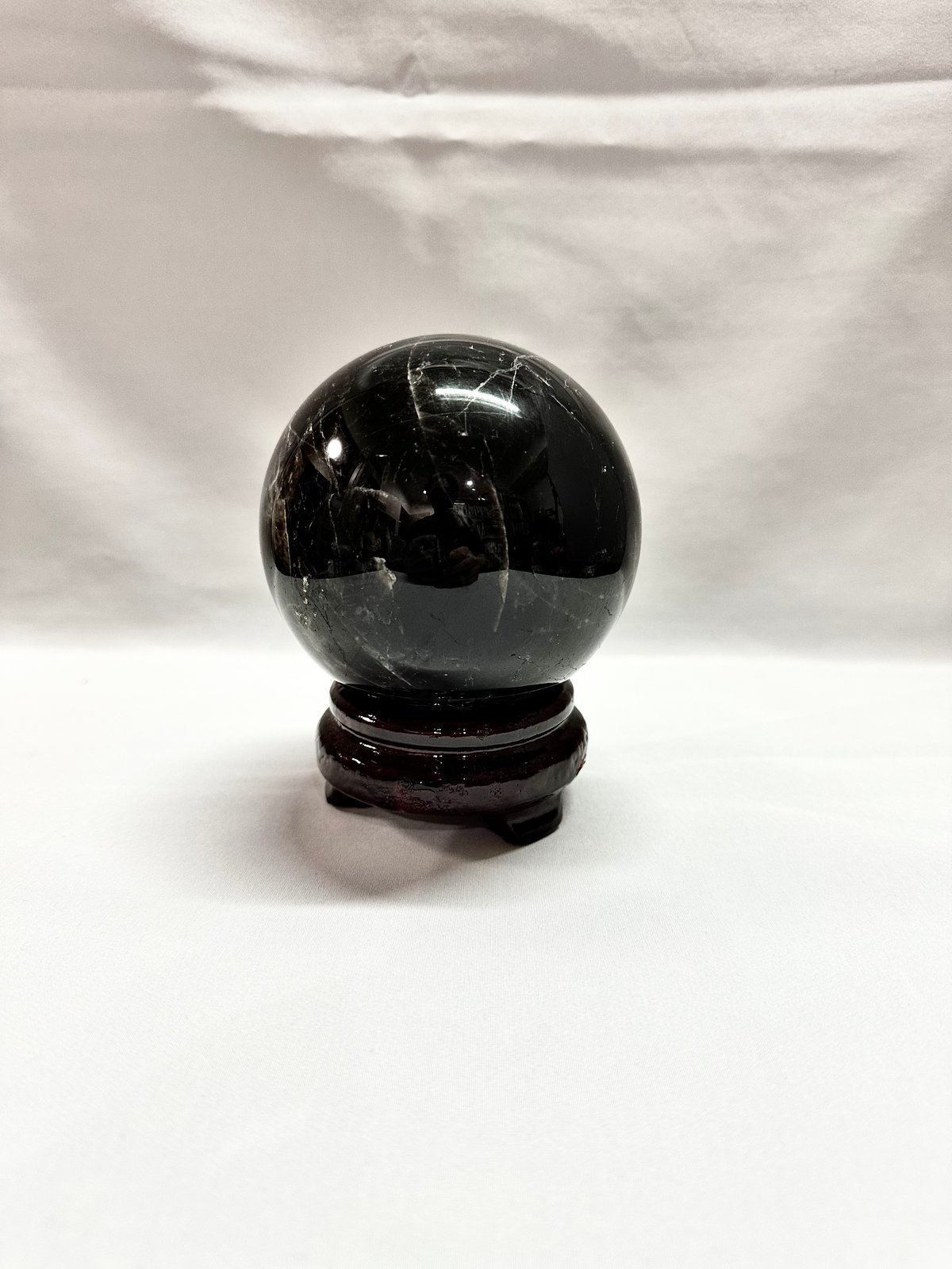 モリオン丸玉　黒水晶　茶水晶　パワーストーン　鑑賞石　黒曜石　天然石　自然石 fit=scale-down,w=1200