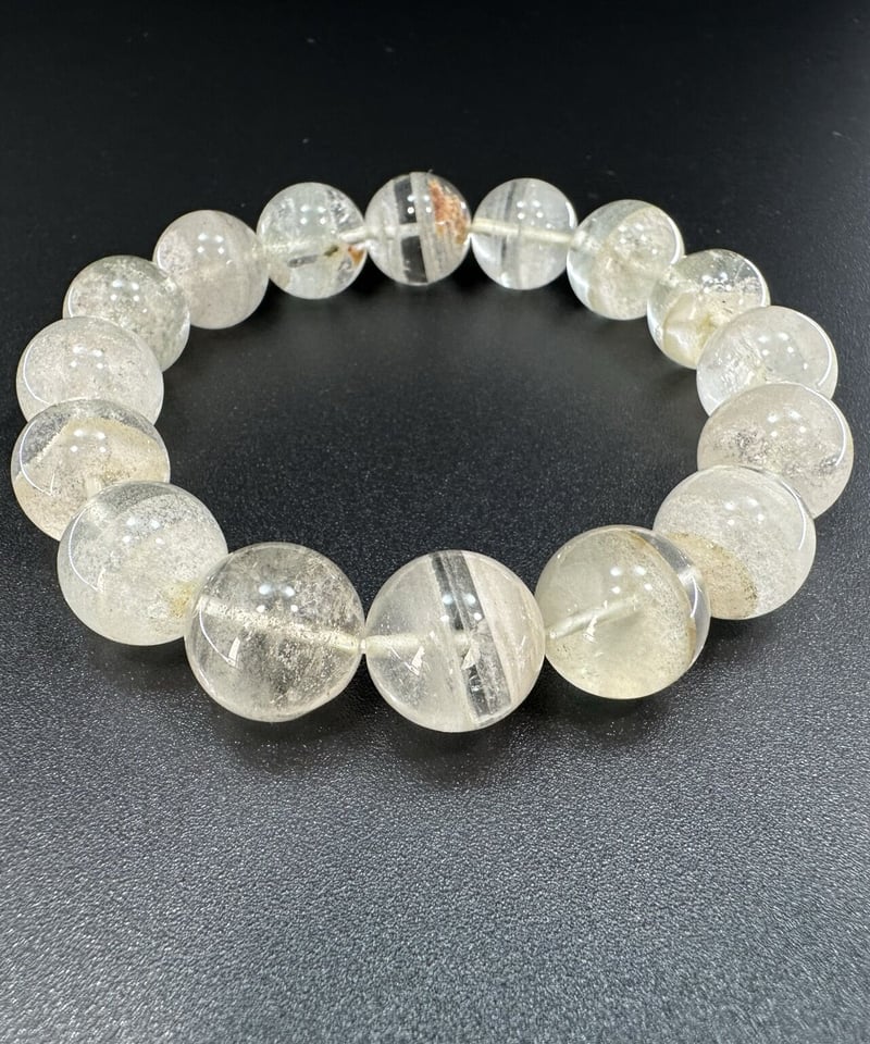 千層ホワイトガーデンクォーツ 14.5㍉ | うさぎ屋