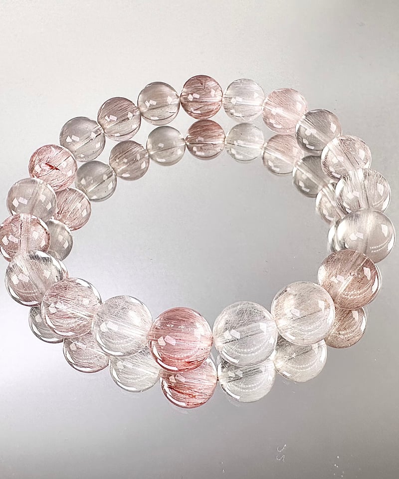 サゲニティッククォーツ　粒　16ミリ 謎の石「サゲニティッククォーツ 」をご紹介 - 石の音ブログ