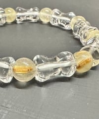 2026年開運ブレスレット 午（うま）年/勢至菩薩（サク）の梵字水晶