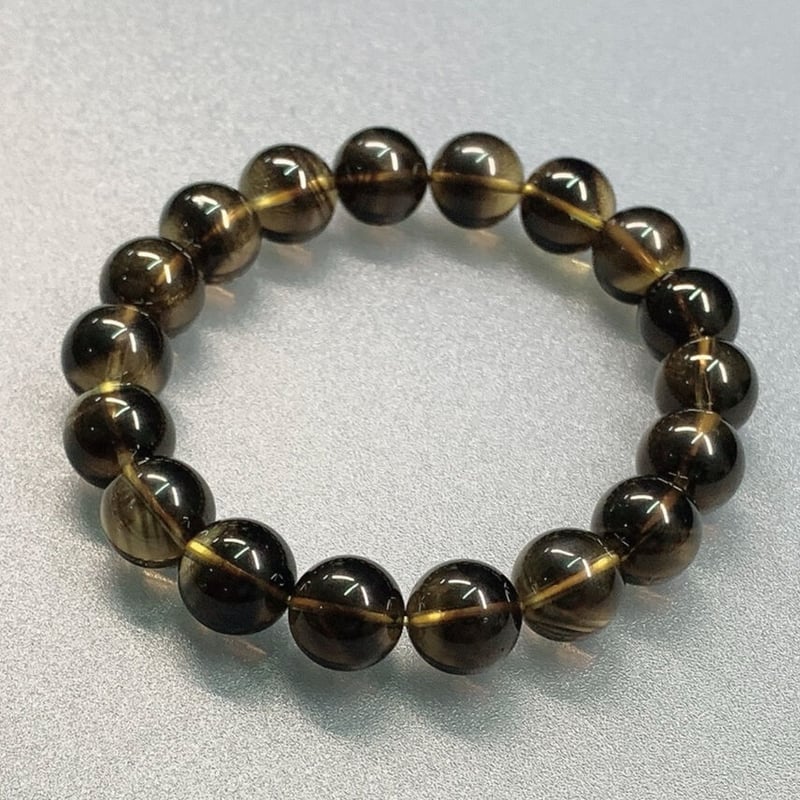 高品質 スモーキーファントムシトリン 11.5mm | うさぎ屋 