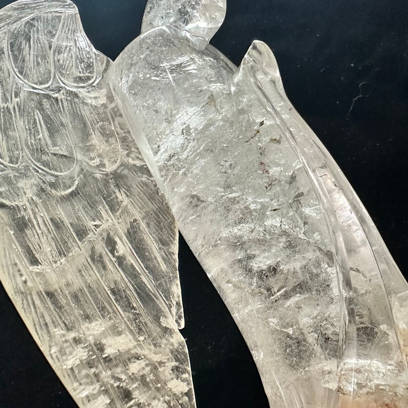 ヒマラヤ水晶の天使 天使+台 高さ28.5cmの大物! | うさぎ屋 ヒマラヤ水晶の天使 天使+台 高さ28.5cmの大物! | うさぎ屋