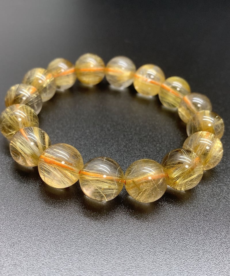 金運UP！ タイチンゴールドルチル 13～13.5㎜ | うさぎ屋