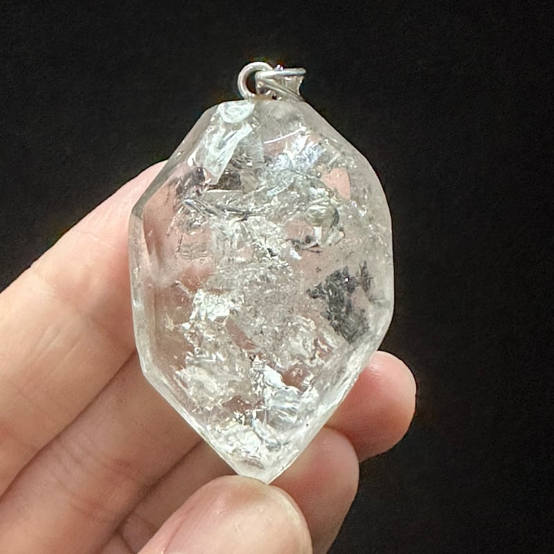 ヒマラヤエレスチャル 水入り水晶 ペンダント | うさぎ屋