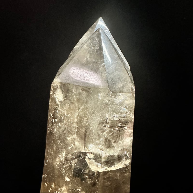 お取り寄せ】 ライトニングクリスタル(雷水晶)ダブルポイント お取り寄せ】 ライトニングクリスタル(雷水晶)ダブルポイント