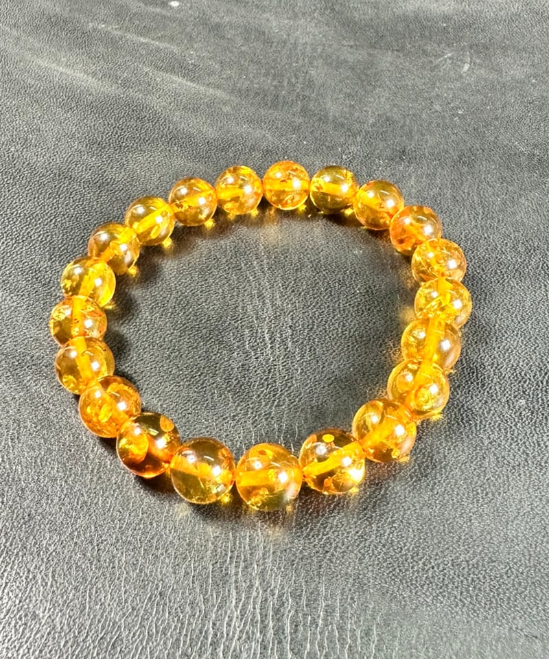 ナチュラルアンバー 8.5㎜ のブレスレット | うさぎ屋