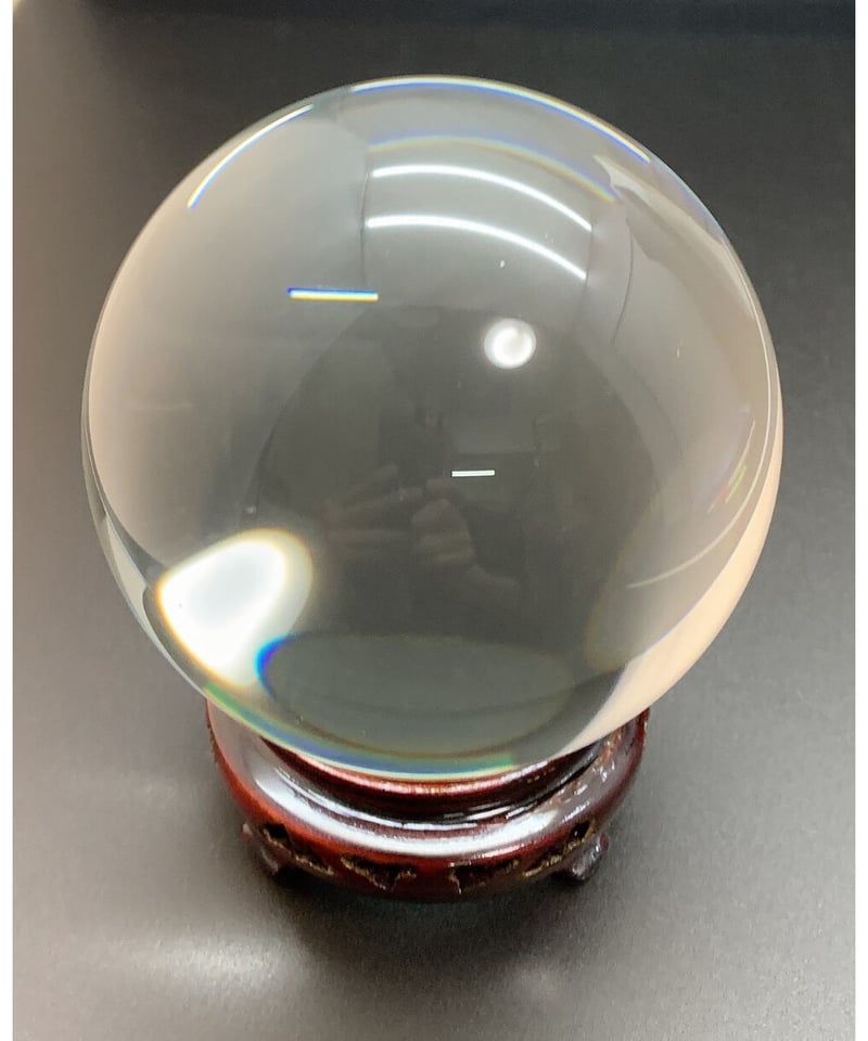 占い師さんと言えば！の 水晶丸玉（人工水晶） | うさぎ屋