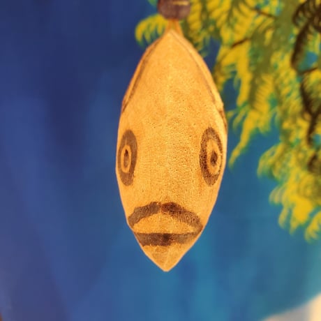 たい焼き？　木の魚①