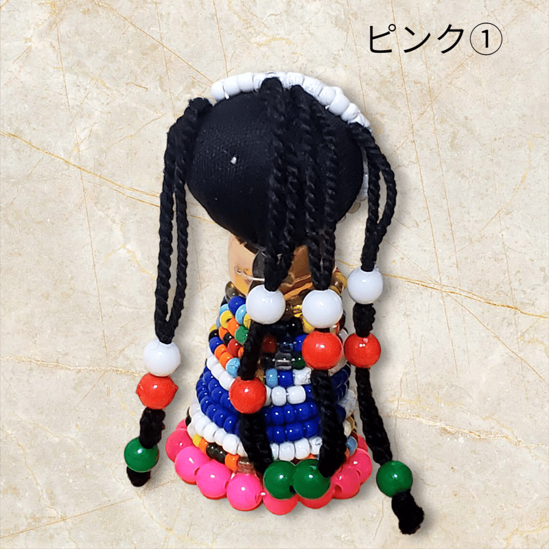 ンデベレ人形 ミニ（カラフル）【定形外郵便送料込み】 | マデリーフ