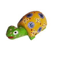 カラフル水玉のカメ（亀、かめ）13