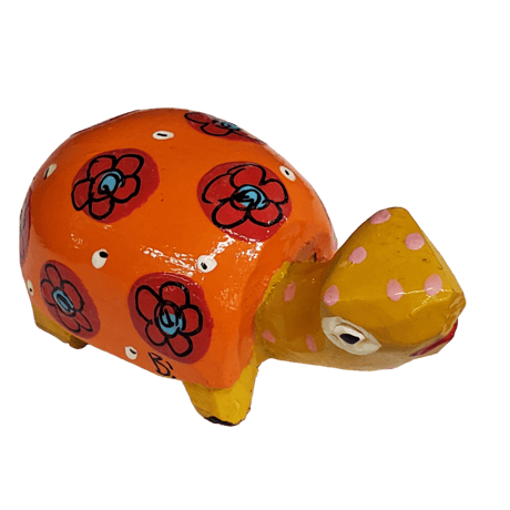 カラフル水玉のカメ（亀、かめ）11