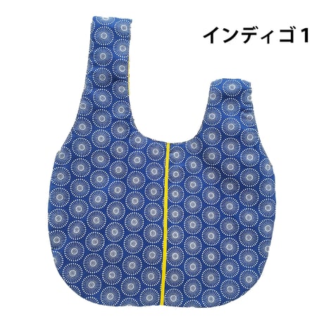 シュウェしじみバッグ （インディゴ系）Mサイズ　ギフト