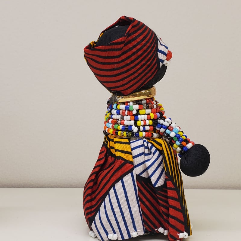 南アフリカ ンデベレ人形 お守り民族人形 ンデベレ族のお守り | ちょっとずつ変わればいいでしょ 南アフリカ