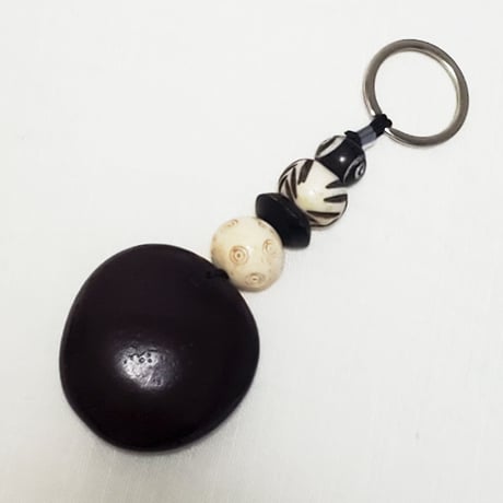 【送料無料】ズールーラブビーン モダマ 　キーリング３２４　父の日